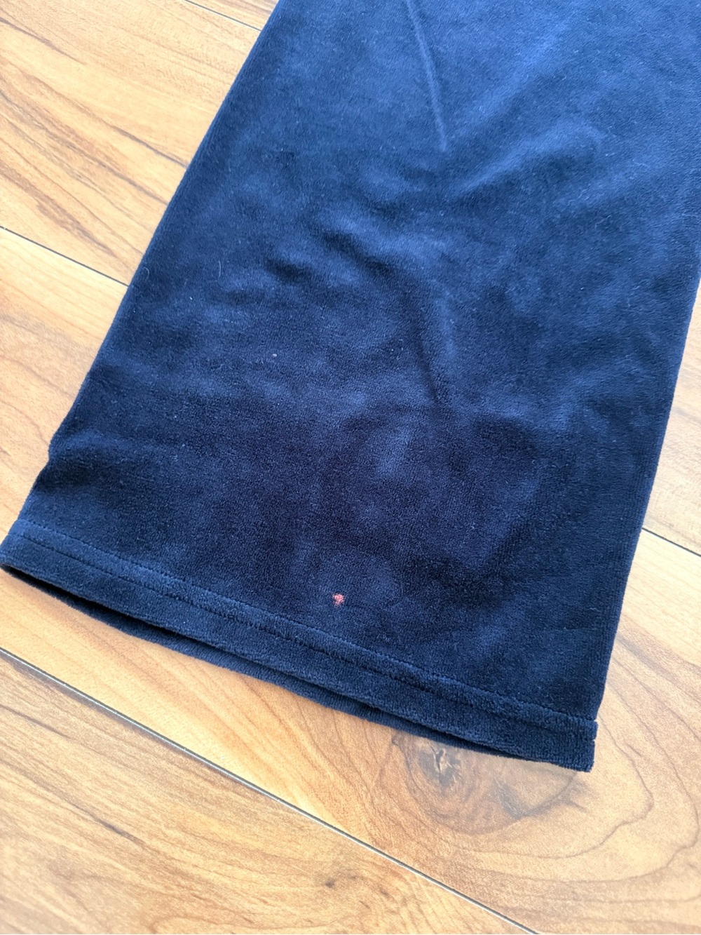 Juicy Couture Navy Velour-Pants with Hoodie Set - Picture 3 of 10